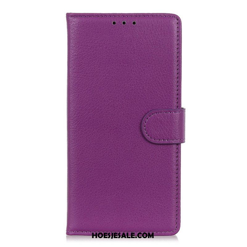 Flip Case voor Sony Xperia Pro-I Traditioneel Kunstleer