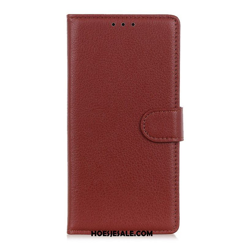 Flip Case voor Sony Xperia Pro-I Traditioneel Kunstleer