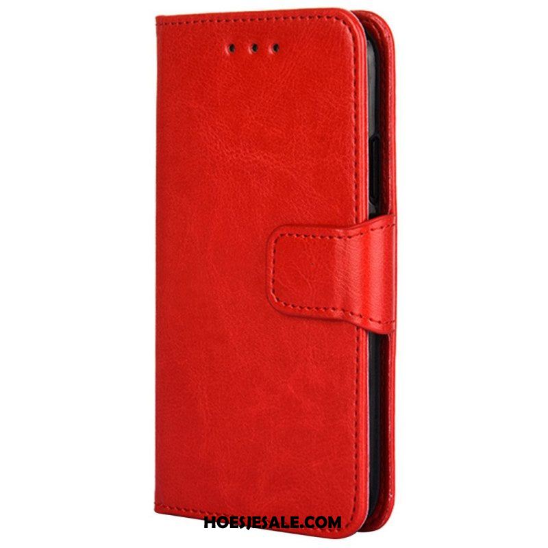 Flip Case voor Xiaomi 12T / 12T Pro Retro Lederen Stijl