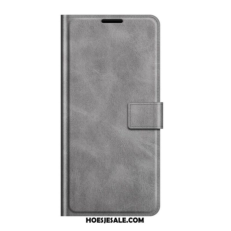 Flip Case voor Xiaomi Redmi Note 10 5G Leren Styling