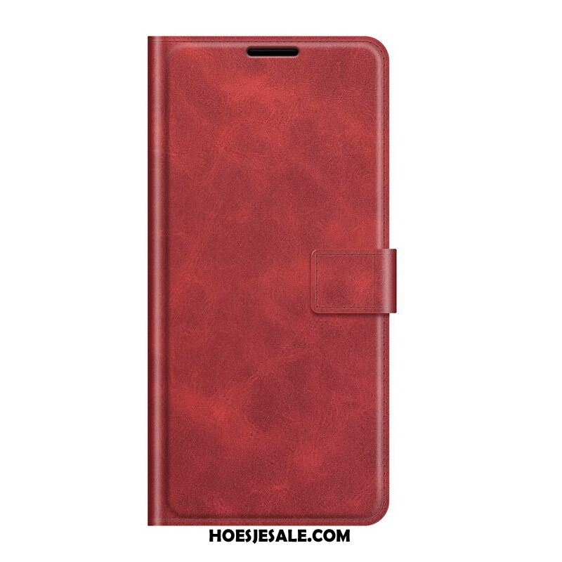 Flip Case voor Xiaomi Redmi Note 10 5G Leren Styling