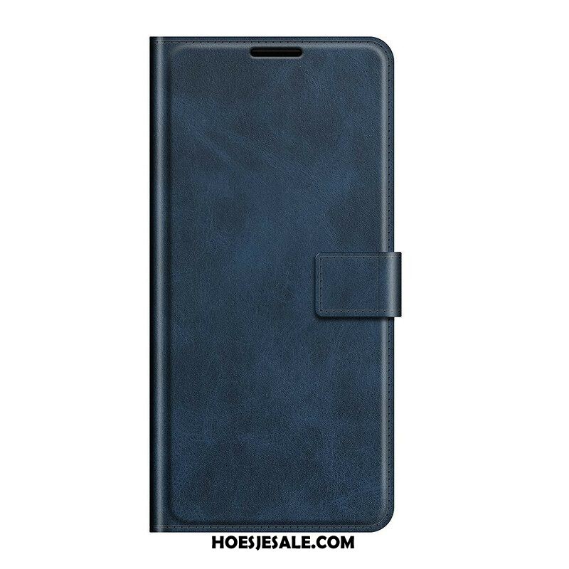 Flip Case voor Xiaomi Redmi Note 10 5G Leren Styling