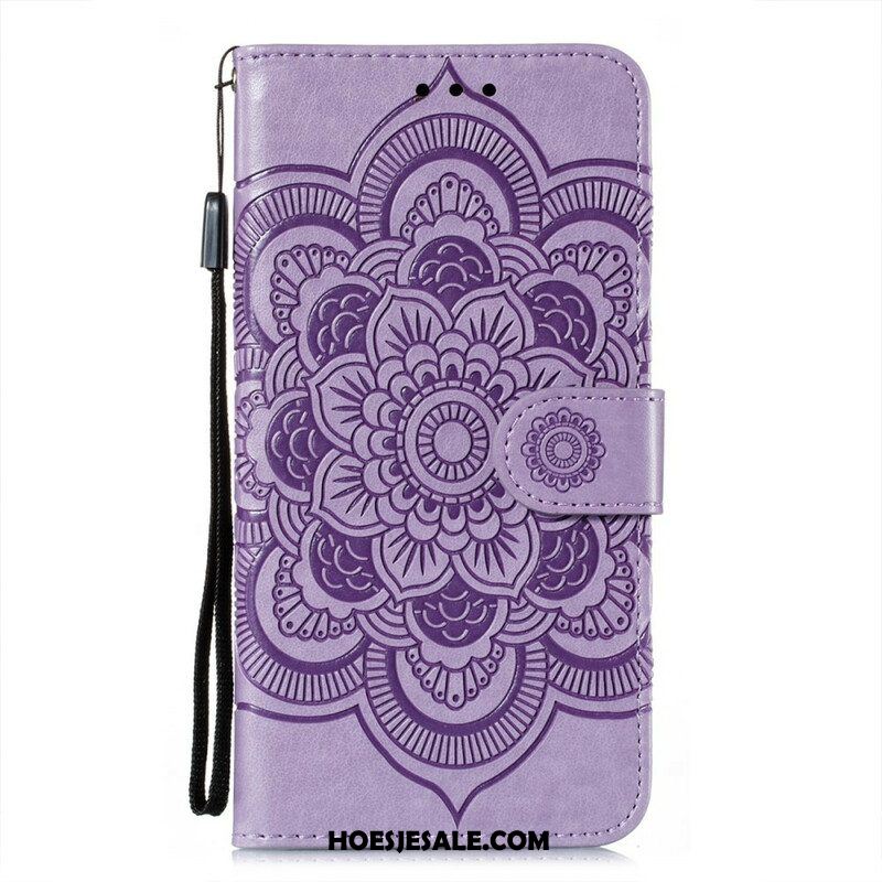 Flip Case voor Xiaomi Redmi Note 10 5G Volledige Mandala