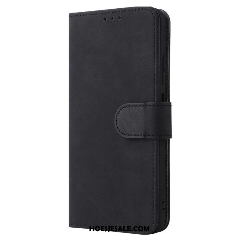 Flip Case voor Xiaomi Redmi Note 11 / 11S Skin-touch Met Sleutelkoord