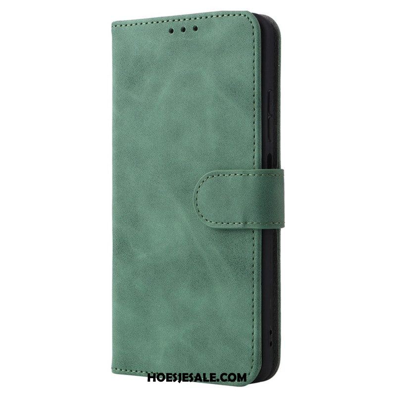 Flip Case voor Xiaomi Redmi Note 11 / 11S Skin-touch Met Sleutelkoord