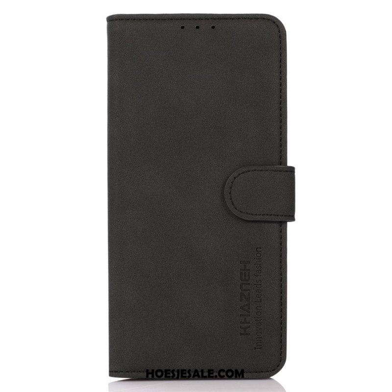 Flip Case voor Xiaomi Redmi Note 12 Pro Plus Khazneh Modieus Leereffect