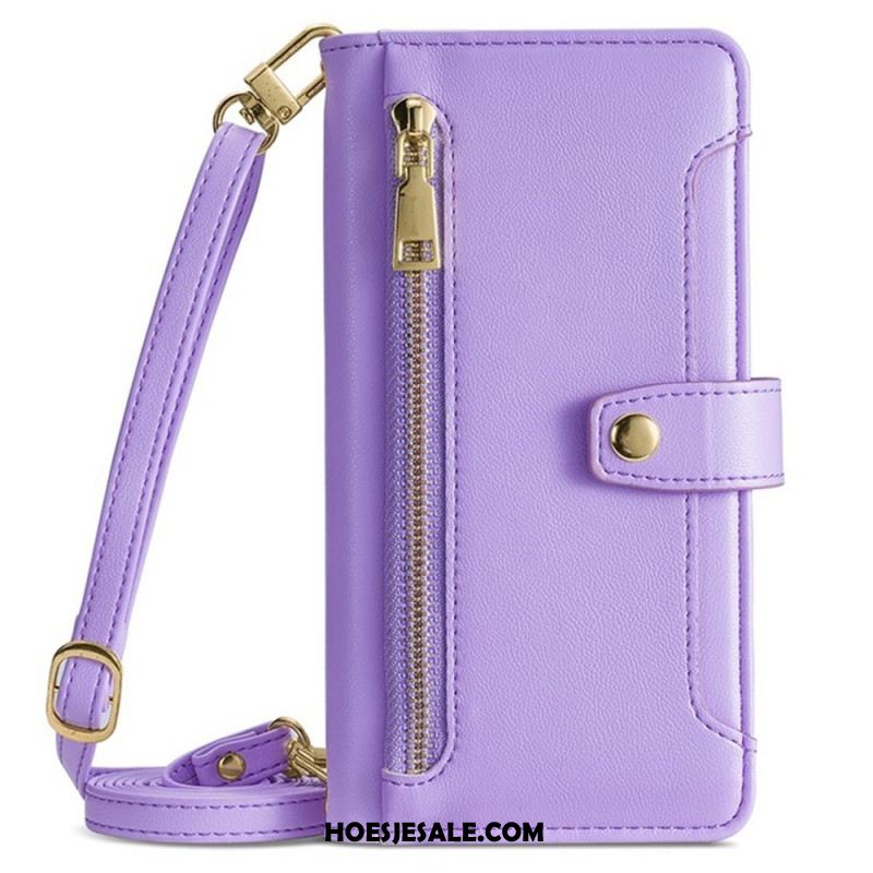 Folio-hoesje Huawei Pura 80 Portemonnee En 2 Bandjes