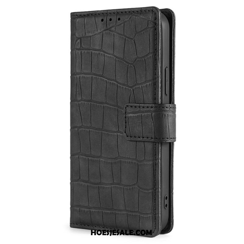 Folio-hoesje Oneplus 12 5g Krokodileffect