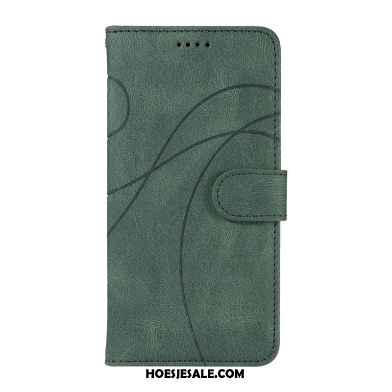 Folio-hoesje Oneplus 13r Golvende Lijnen