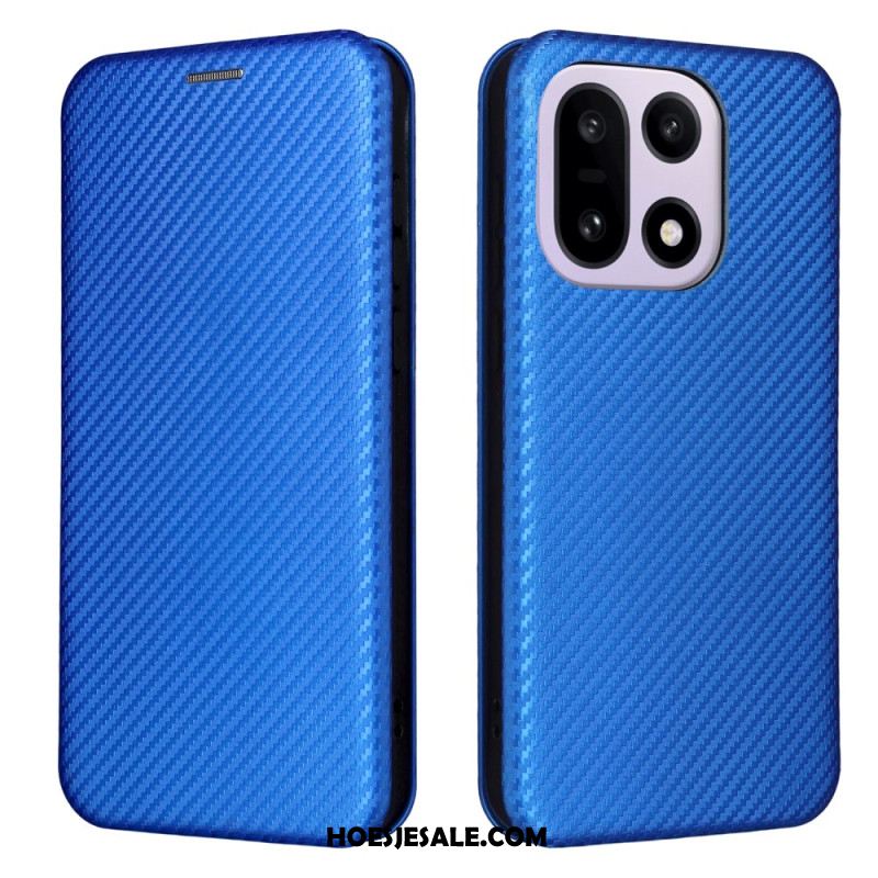 Folio-hoesje Oneplus 15 Koolstofvezel Bescherming Hoesje