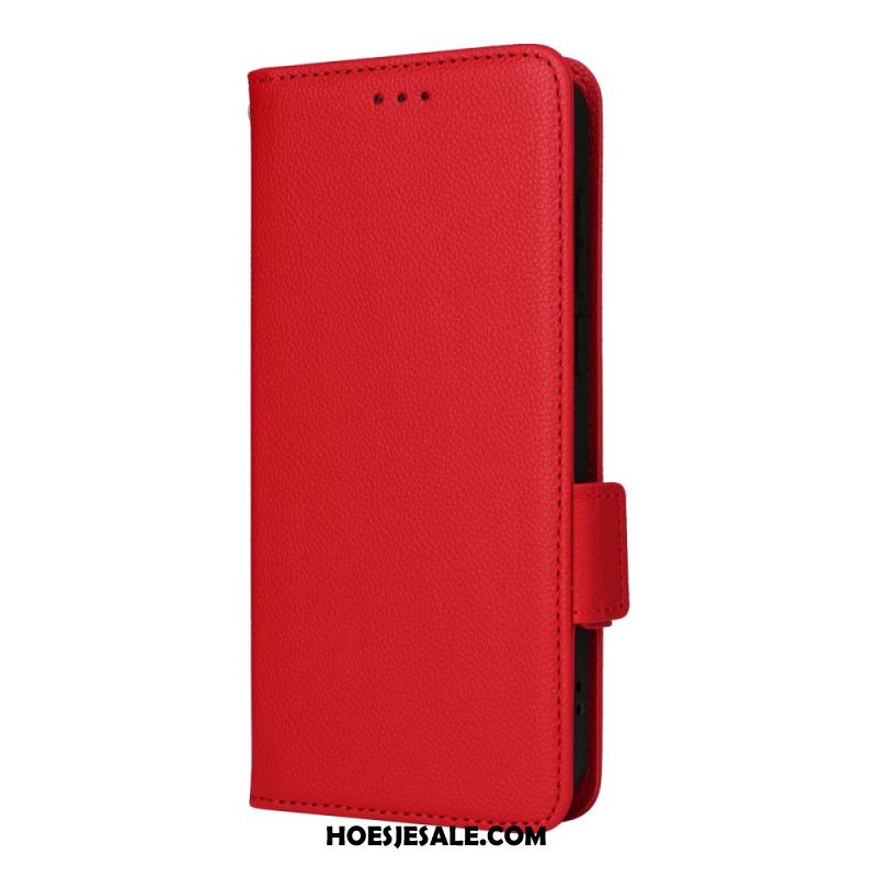 Folio-hoesje Oneplus 15 Kunstleer Met Riempje