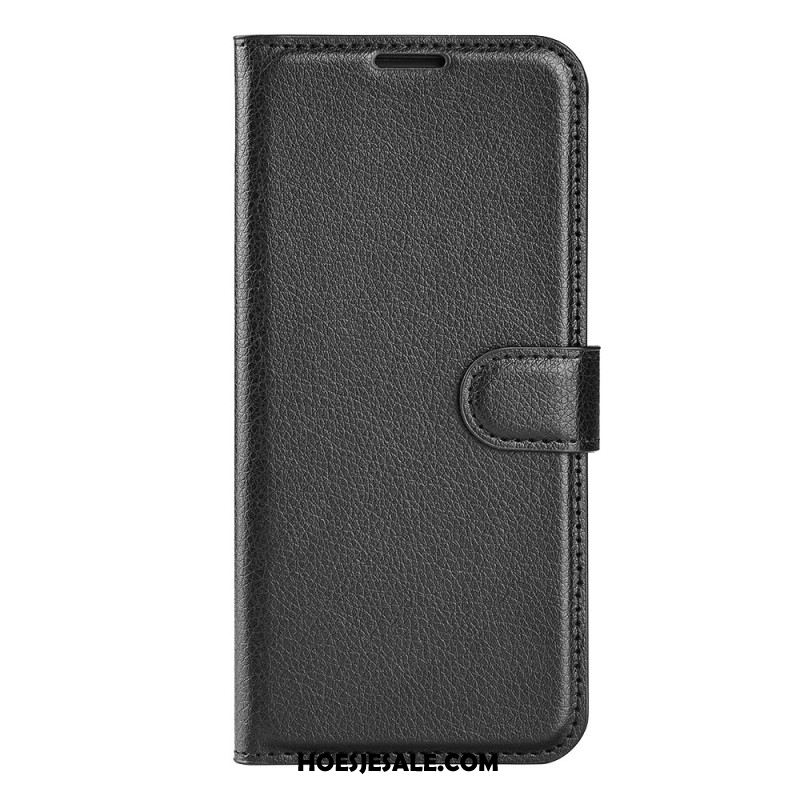 Folio-hoesje Oneplus 15 Telefoonhoesje Kunstleer Lychee