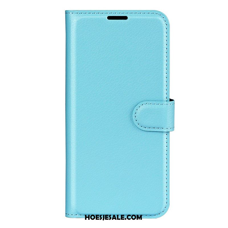 Folio-hoesje Oneplus 15 Telefoonhoesje Kunstleer Lychee