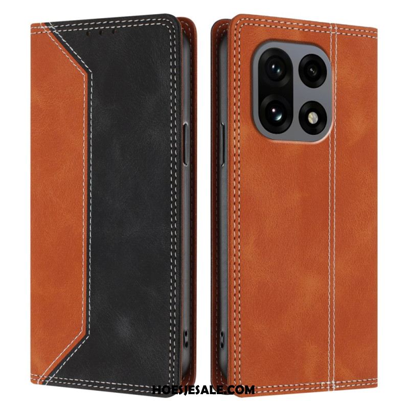 Folio-hoesje Oneplus 15 Tweekleurige Rfid-bescherming