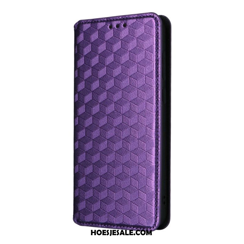 Folio-hoesje Oneplus 15r Diamantpatroon