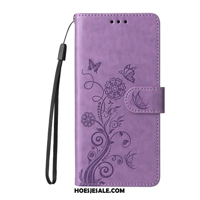 Folio-hoesje Oneplus 15r Telefoonhoesje Bloemen