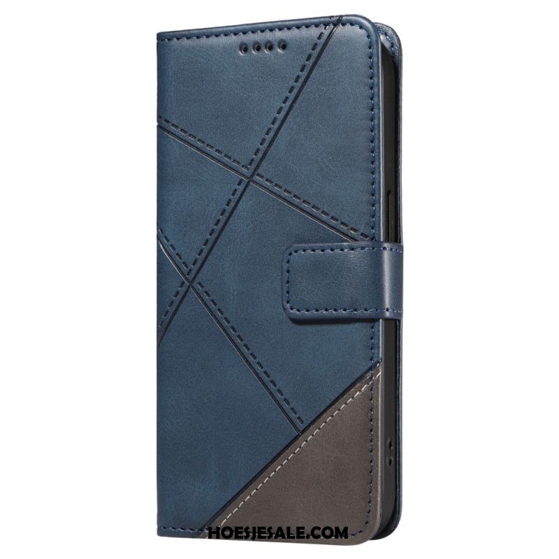 Folio-hoesje Oneplus Nord 4 Telefoonhoesje Geometrische Lijn