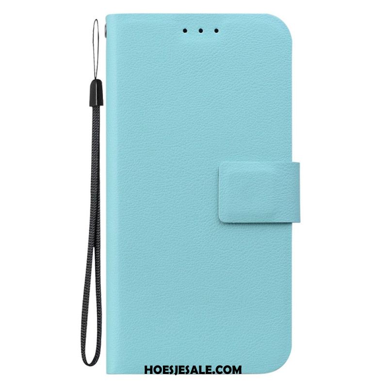 Folio-hoesje Oneplus Nord 4 Telefoonhoesje Ultraslank Met Bandje