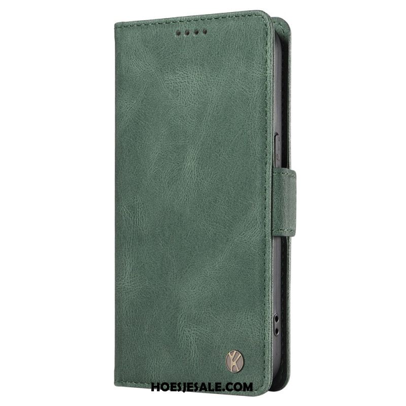 Folio-hoesje Oneplus Nord 4 Telefoonhoesje Yikatu Suède-effect