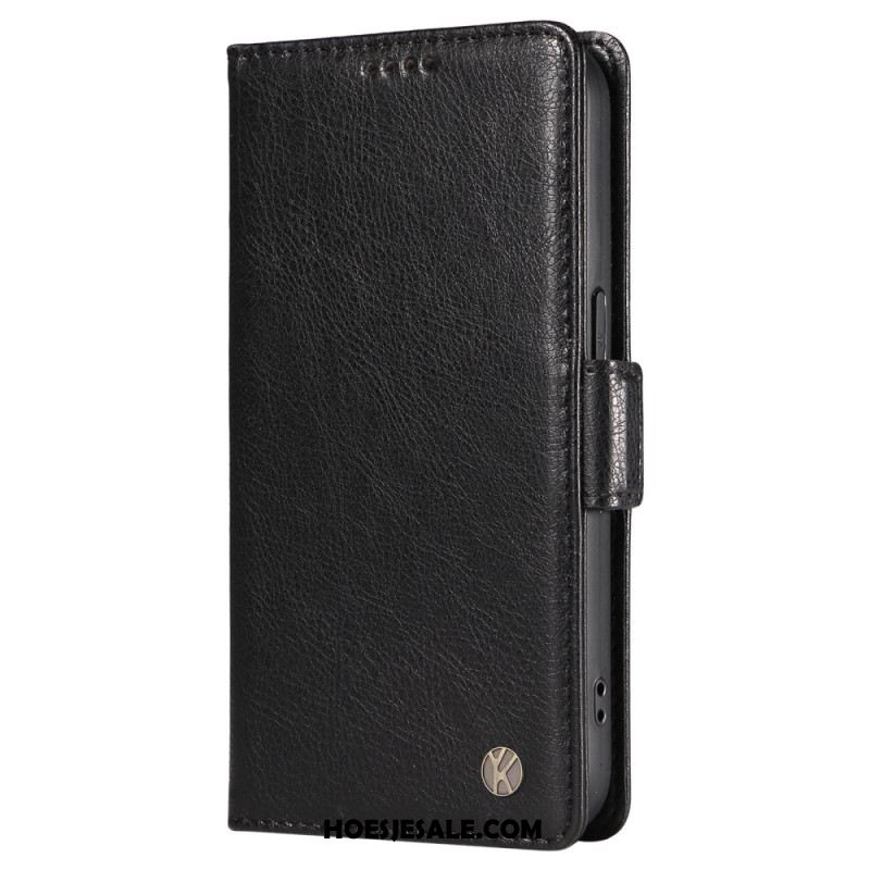 Folio-hoesje Oneplus Nord 4 Yikatu Lychee-imitatieleer