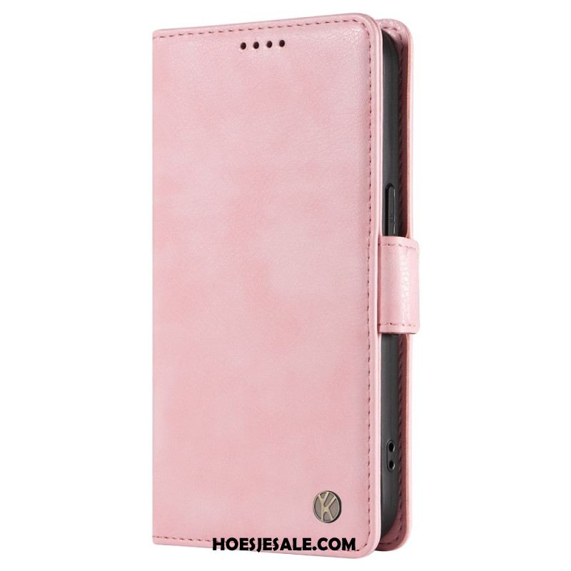 Folio-hoesje Oneplus Nord 4 Yikatu Lychee-imitatieleer