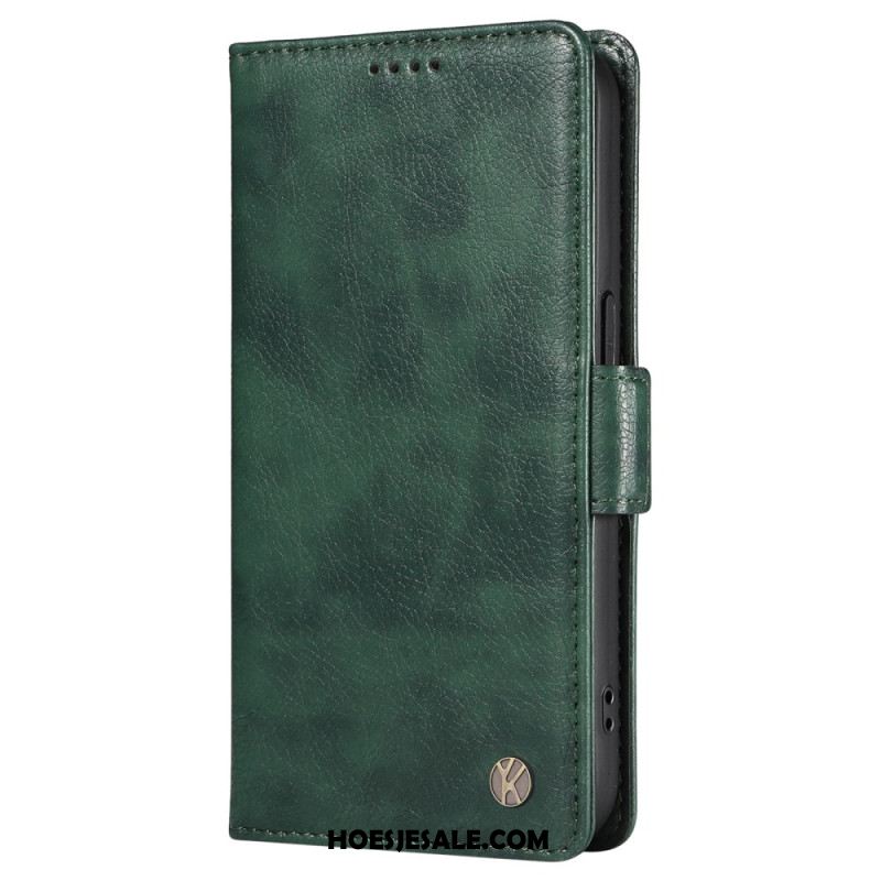 Folio-hoesje Oneplus Nord 4 Yikatu Lychee-imitatieleer