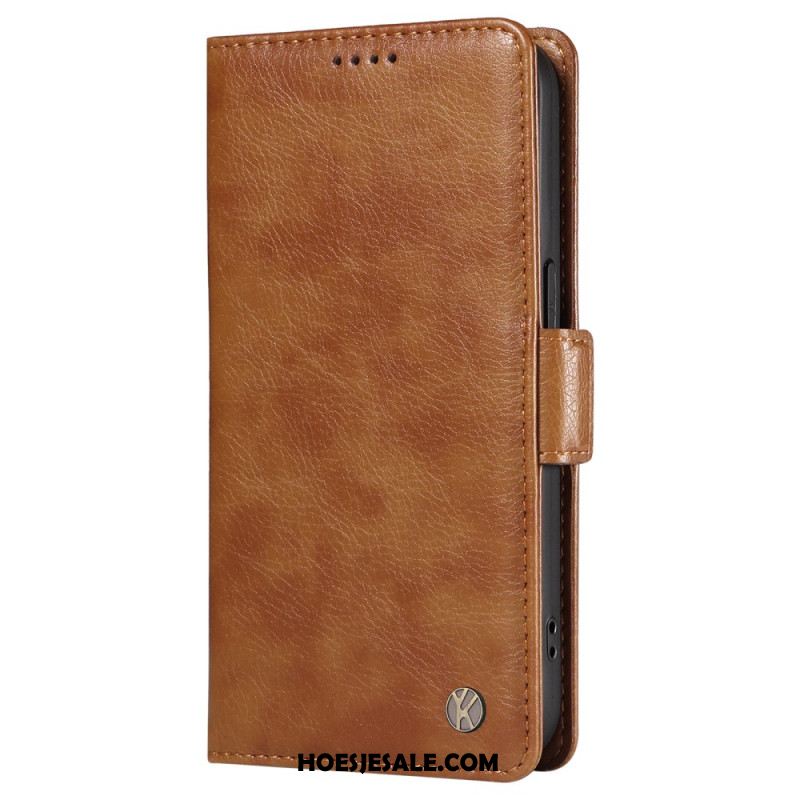 Folio-hoesje Oneplus Nord 4 Yikatu Lychee-imitatieleer