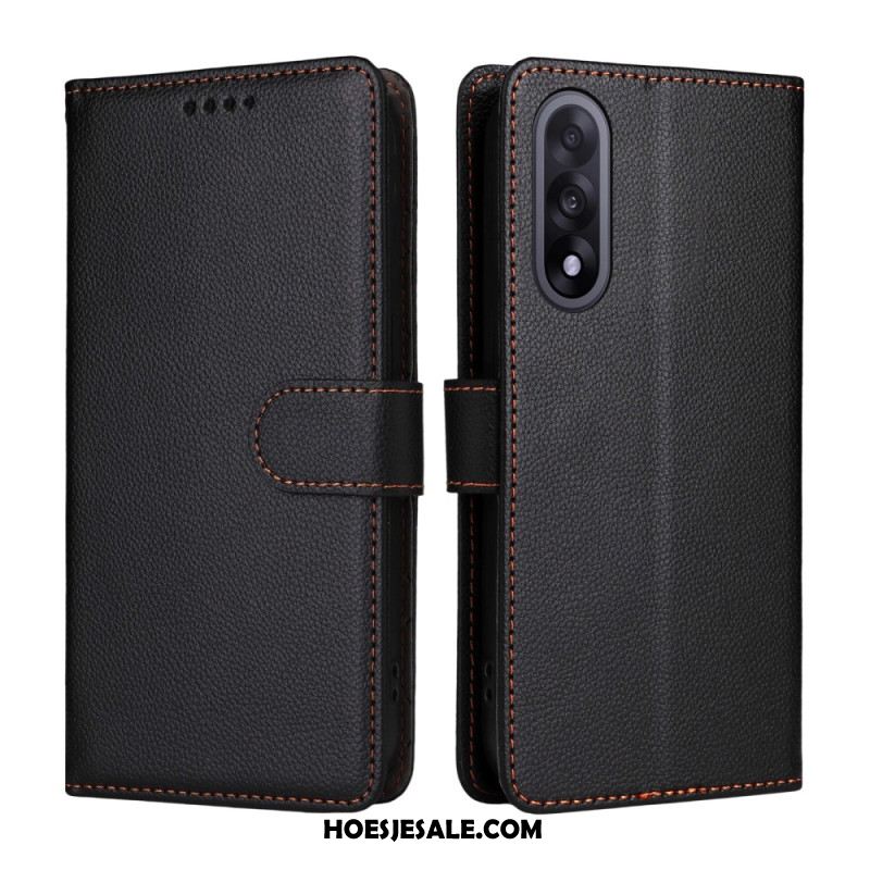 Folio-hoesje Oneplus Nord 5 Leerlook