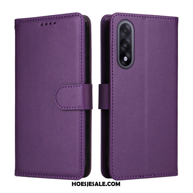 Folio-hoesje Oneplus Nord 5 Leerlook