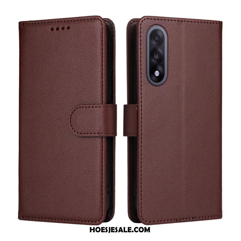 Folio-hoesje Oneplus Nord 5 Leerlook