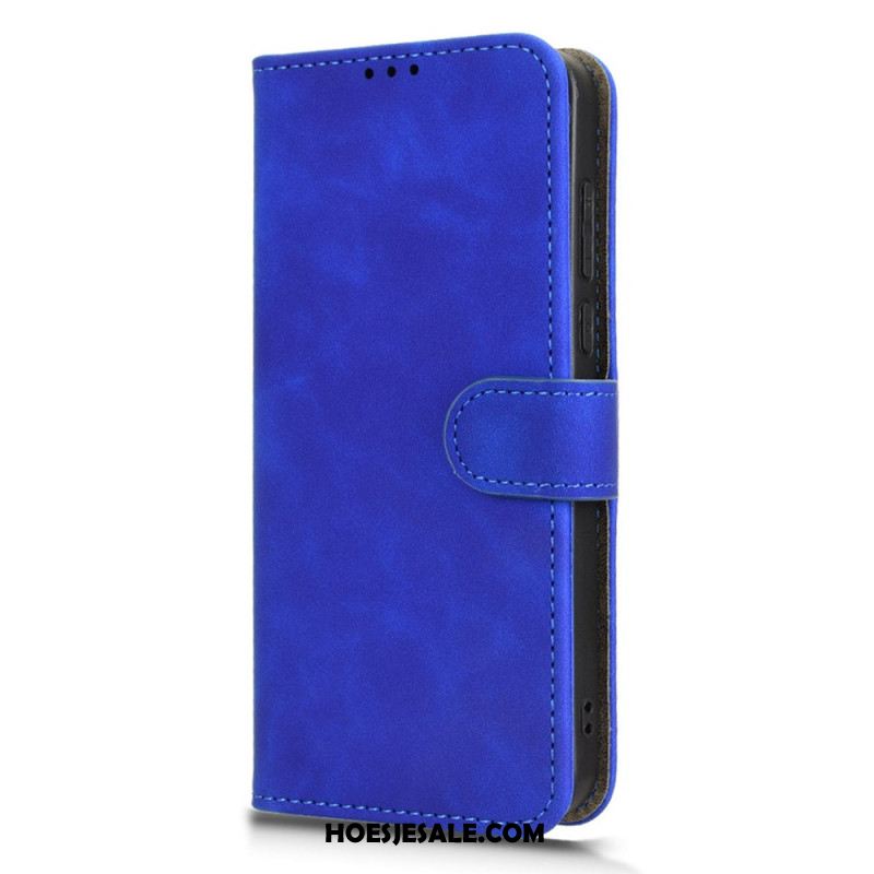 Folio-hoesje Oneplus Nord 5 Telefoonhoesje Suède-effect