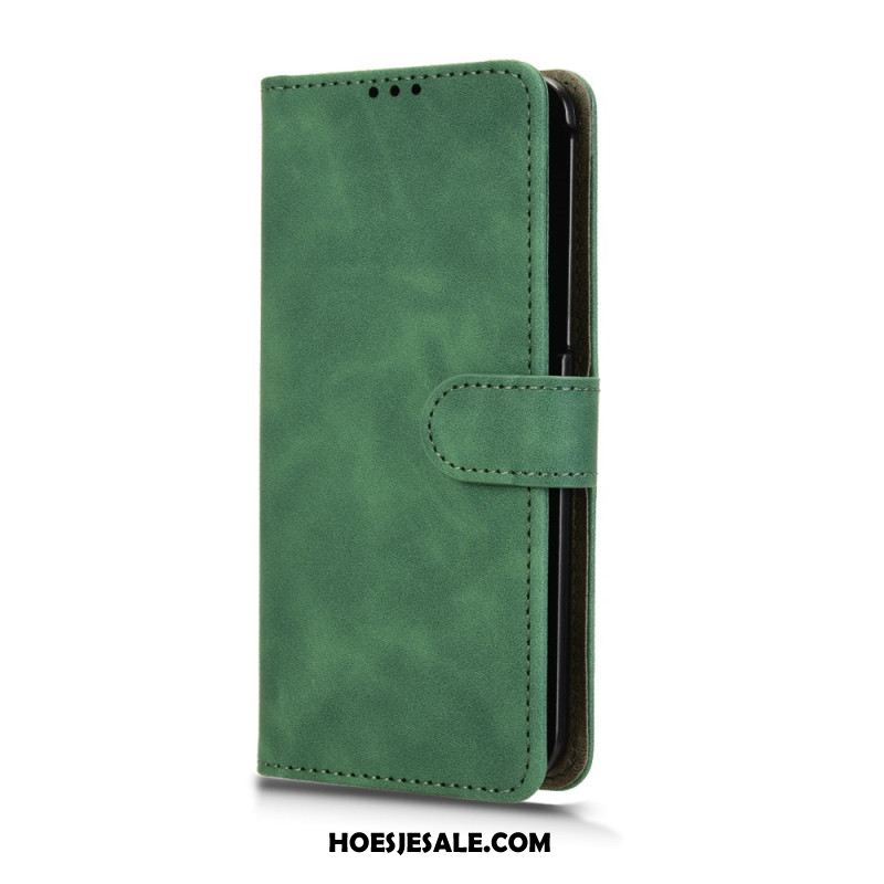 Folio-hoesje Oppo Find N5 Suède-effect