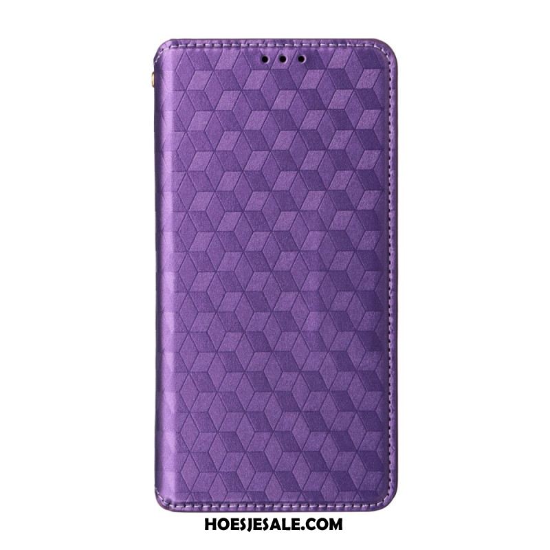 Folio-hoesje Oppo Find X8 3d-diamanten