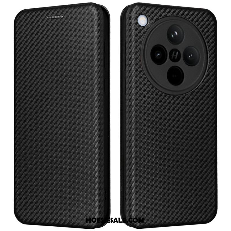 Folio-hoesje Oppo Find X8 Koolstofvezel