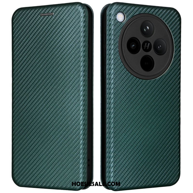 Folio-hoesje Oppo Find X8 Koolstofvezel