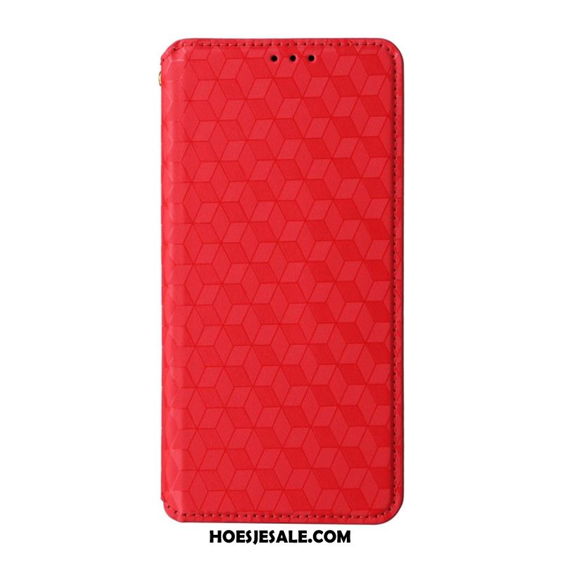 Folio-hoesje Oppo Find X8 Pro Diamantpatroon 3d