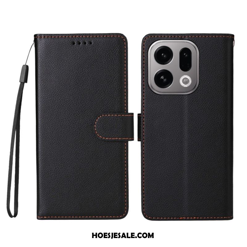 Folio-hoesje Oppo Find X9 5g Telefoonhoesje Rfid-bescherming