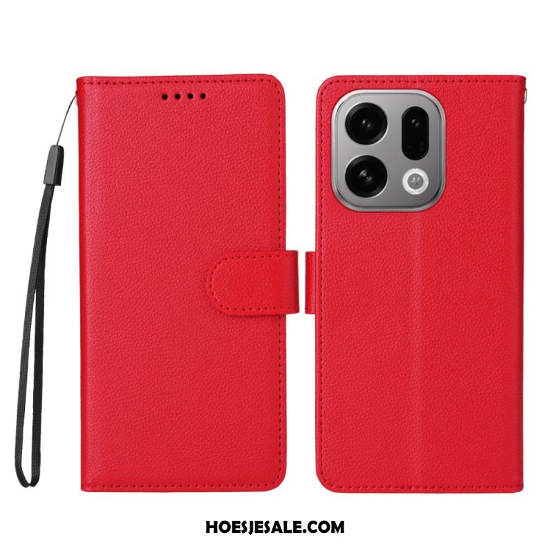 Folio-hoesje Oppo Find X9 5g Telefoonhoesje Rfid-bescherming