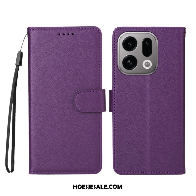 Folio-hoesje Oppo Find X9 5g Telefoonhoesje Rfid-bescherming