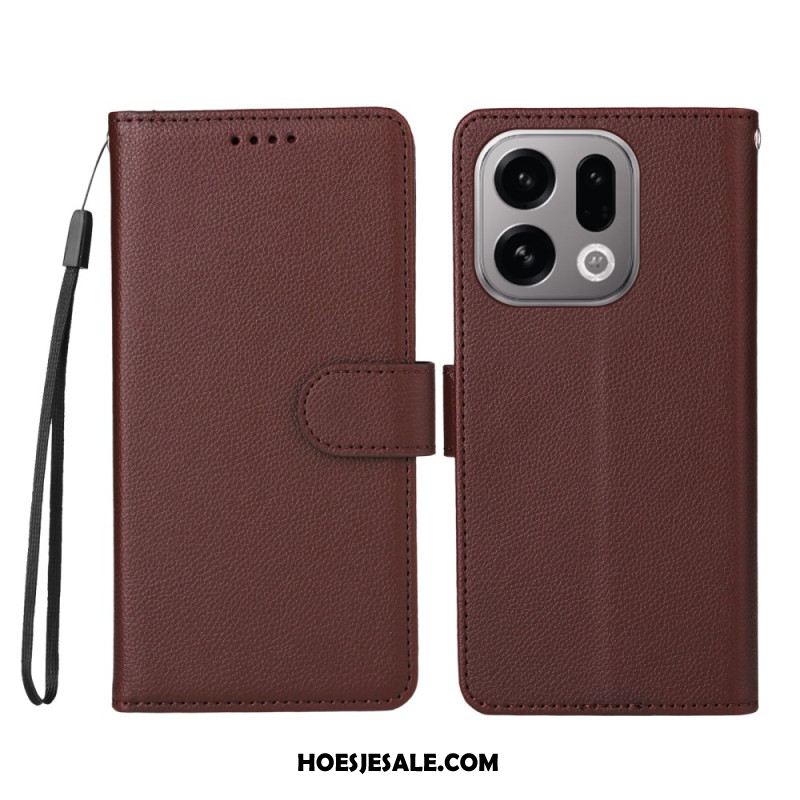 Folio-hoesje Oppo Find X9 5g Telefoonhoesje Rfid-bescherming