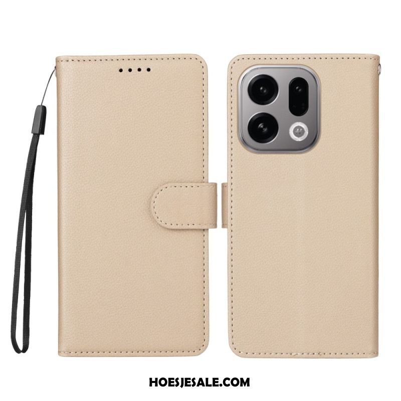 Folio-hoesje Oppo Find X9 5g Telefoonhoesje Rfid-bescherming