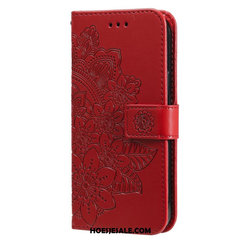 Folio-hoesje Oppo Reno 12 5g Telefoonhoesje Mandalaprint Met Riempje