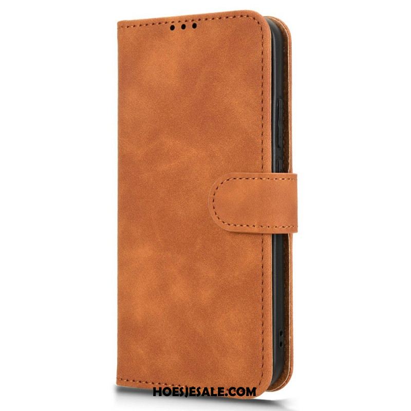 Folio-hoesje Oppo Reno 13 5g Telefoonhoesje Suède-effect