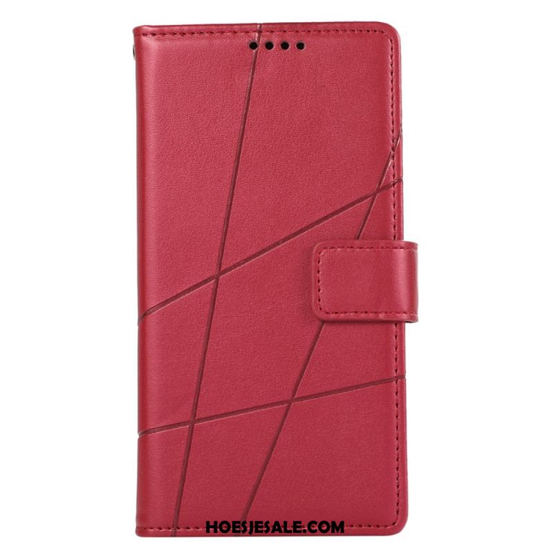 Folio-hoesje Oppo Reno 13f 4g / 5g / 13 Fs 5g Telefoonhoesje Strepen