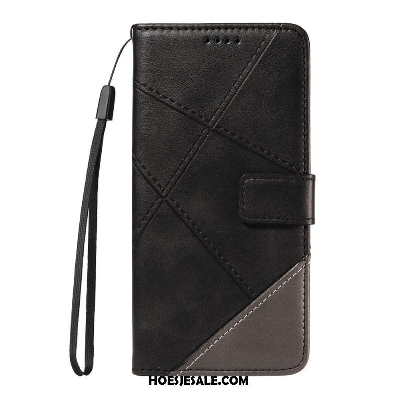 Folio-hoesje Oppo Reno 14 5g Tweekleurige Lijnen