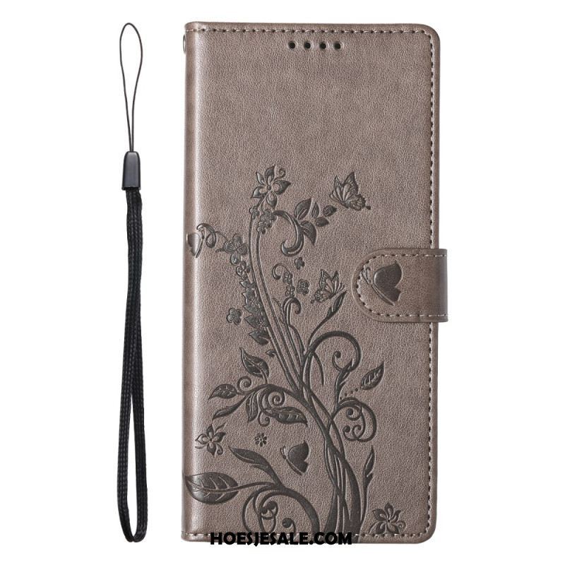 Folio-hoesje Oppo Reno 14 Pro 5g Telefoonhoesje Bloemenpatroon