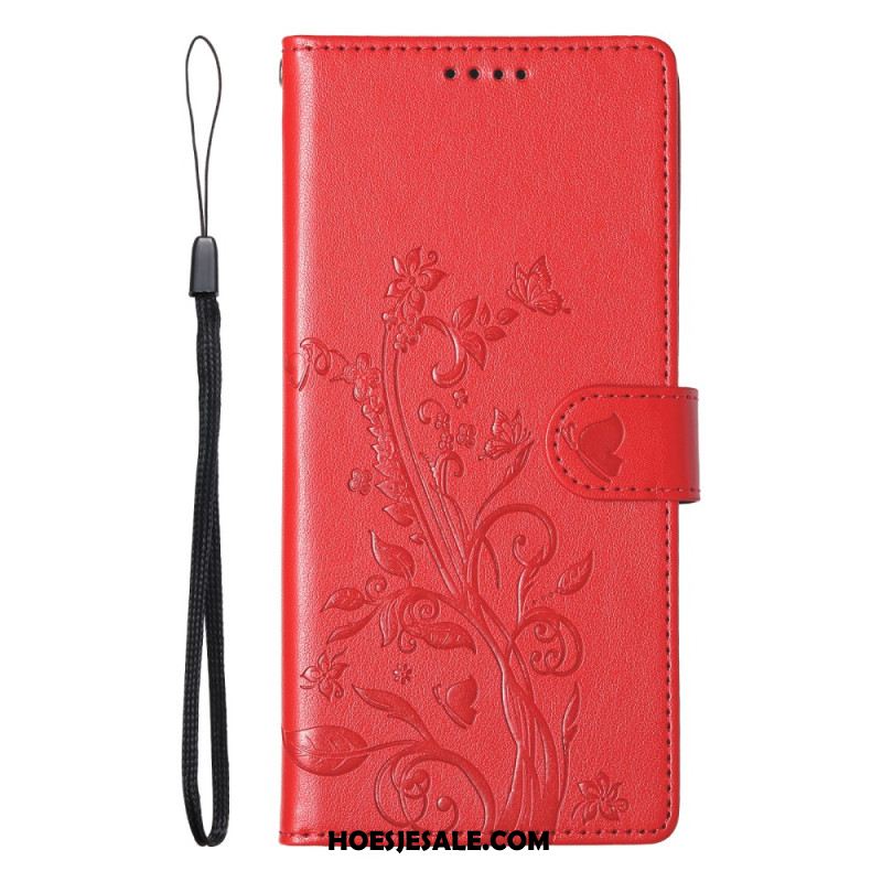 Folio-hoesje Oppo Reno 14 Pro 5g Telefoonhoesje Bloemenpatroon