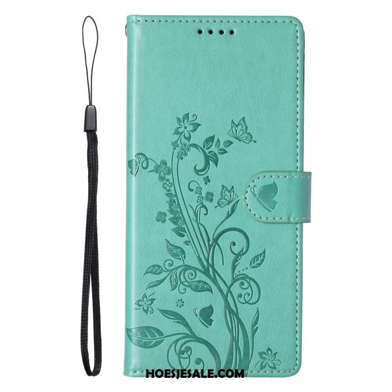 Folio-hoesje Oppo Reno 14 Pro 5g Telefoonhoesje Bloemenpatroon