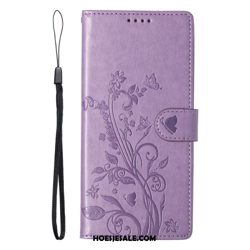 Folio-hoesje Oppo Reno 14 Pro 5g Telefoonhoesje Bloemenpatroon