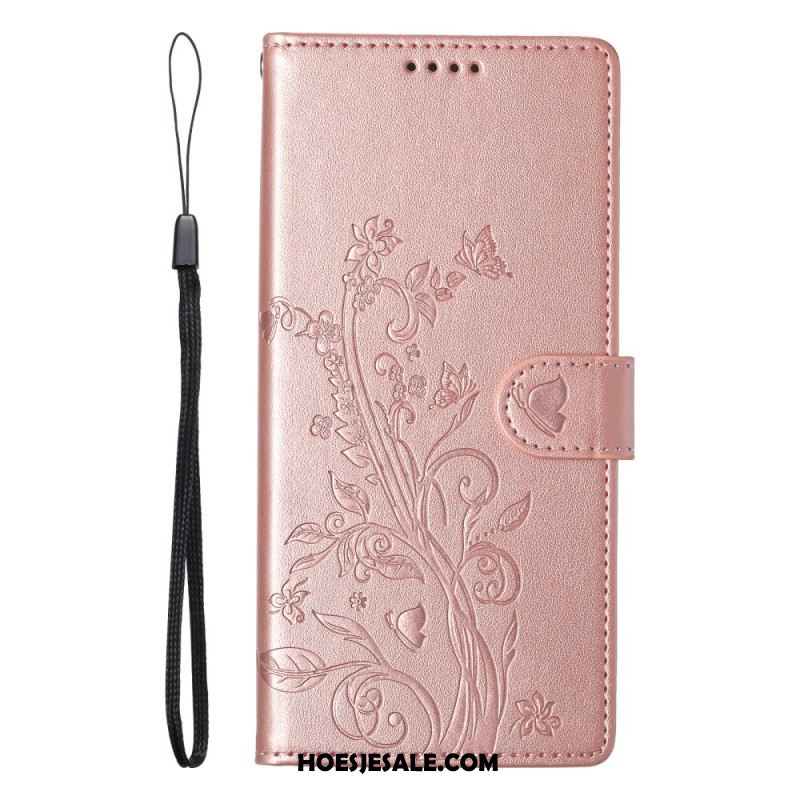 Folio-hoesje Oppo Reno 14 Pro 5g Telefoonhoesje Bloemenpatroon